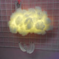 DIY Handmade Cotton Cloud Shape LED Night Light Lamp Home Bedroom Hanging Decor. 