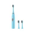 PREMIUM Electric Toothbrush for Adults WITH (2 EXTRA BRUSH HEADS) | Soft DuPont Bristle Portable Battery Endurance IPX6 Waterproof Intelligent Effective Oral Care. 