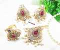 Elegant Turkish-Style Locket Set for Girls and Women. 