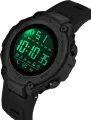 Men's Digital Sport Watches Waterproof Military Style LED Backlight Rubber Strap Big Numbers Display Digital Watch For Men. 