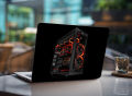Black computer tower, PC gaming, PC cases, technology Laptop Notebook Skin Sticker Cover Art Laptop Skin Fits 13.3" 14" 15.6" 16". 