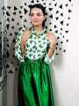 14th August Special | Independence Day Collection | Butterfly Printed Top with Skirt & Belt | Women's & Girls' Festive Wear | Pakistani Flag Colors | Patriotic Clothing | Stylish Independence Day Outfit |High-Quality Summer Fashion |Trending & Most Demand. 
