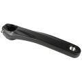 Aluminum Alloy Hollow Bicycle Left Crank Arm Bike Crank Arm Mainly for SHIMANO 590 610 SLX XT XTR Crankset Black. 