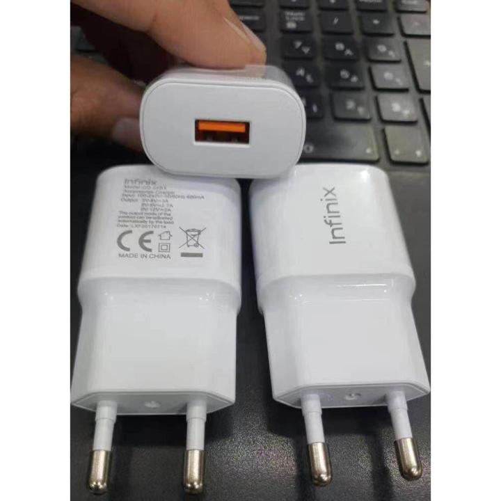 Infinix Fast Charger + Data Cable 3.0 Fast Charging For Infinix Mobile Phone