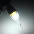 E12 E14 E27 Dimmable 3014 60SMD 7W LED Chandelier Candle Light Bulb Lamp. 