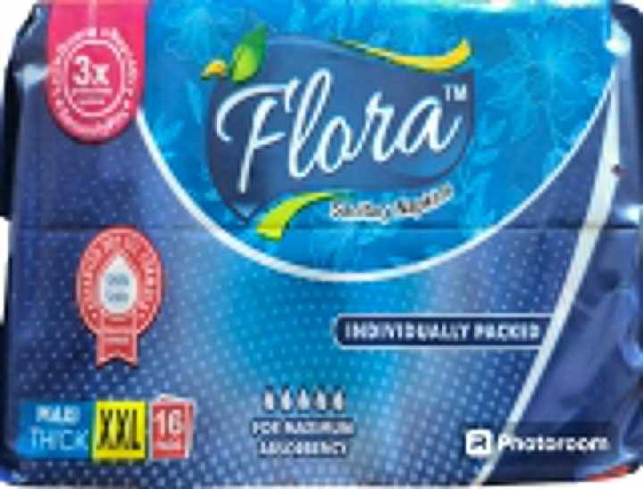 Sanitary%20Napkins%20Maxi%20Thick%20XXL%2016%20Pads%20by%20Flora%20Individually%20Packed%20with%20Maximum%20Absorbency%20-%20Image%202