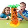 PinShang Monkey Climbing Tree Toy Falling Monkey Board Game Funny Interactive Toys For Children Gifts Party Favor. 