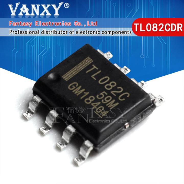 10PCS TL082CDR SOP-8 TL082C SOP TL082 082CDR SOP8 SMD TL082CDT