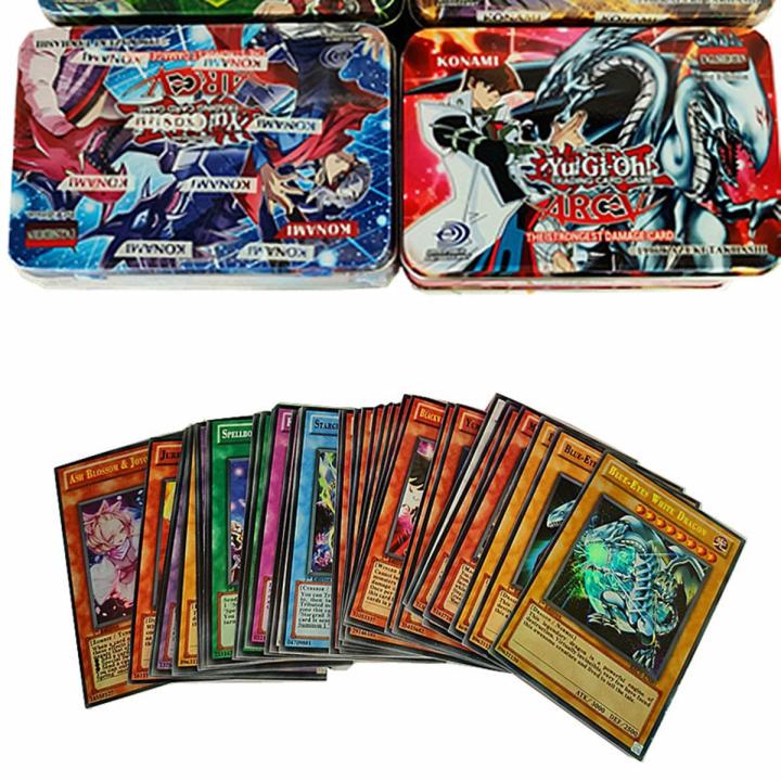 【Simple 3C】Classic Yu Hi Oh English Game Cartoon Yugioh Card Box Collectibles 40 PCs Flash Cards Cool Boy Souvenir