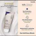 Original 100% Flicka Professional Silk Touch Milk Cream Moisturizer & Primer | Hydrating Face Cream for Smooth & Glowing Skin. 