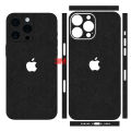 Apple iPhone 16 Pro and 16 Pro Max 3D Texture Vinyl Skin Wrap Full Body Protector 360 Degree Coverage. 