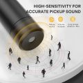 Computer Collar Lavalier Microphone MAONO AU-100 Condenser Clip On Lavalier Microphone with 6 Meters Audio Cable For Mobile Camera DSLR PC. 