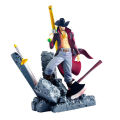 Anime One Piece The Battle Over The Dome Dracule Mihawk Action Figure Model Figma Statue Collection Toy Desktop Decoration Dislikelike. 