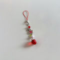 Sweet Cute Strawberry Mobile Phone Lanyard Lovely Fruits Phone Chain For Girls Y2K Aesthetic Cellphone Keychain MIRRORRR. 