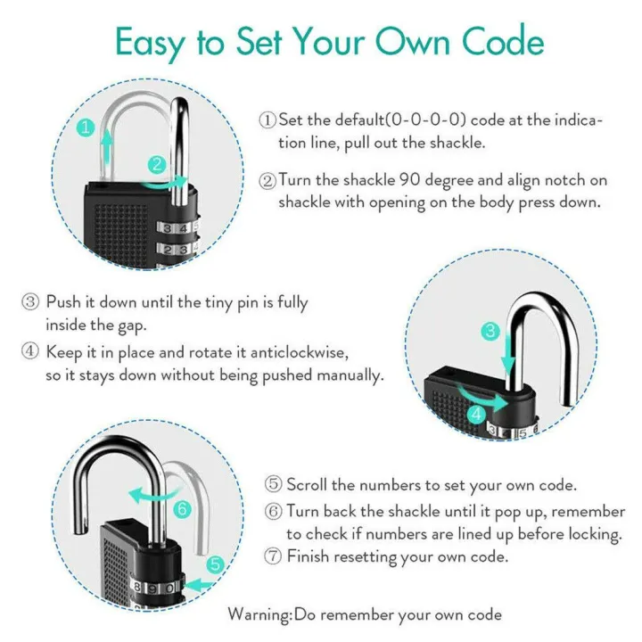 4%20Digit%20Password%20Combination%20Lock%20for%20suitcase%20locker%20Travel%20bag%20ressetable%20code%20Number%20Padlock%20-%20Image%204