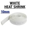 10mm white heat shrink tube sleeve ,  Wire Wrap Cable Sleeve , best quality. 