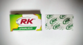 RK (50 BLADES PACK) - Double Edge Blades - Double Edge Shaving Blades - Double Edge Razor Blades - Salon Blades - Desi Ustra  Blade - Safety Razor Blades - Shaving Blades - Barber Blades For Razor - Shaving Blades For Men - Razor Blades For Women. 