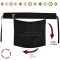 Saudi Niqab |BIDOON ESSMA| Niqab  with Louis Vuitton LV Embroidery With Metal Clip Logo10X12 SMALL| Ready to wear Hijab Niqab For Girls|  Naqab pati FORMAL SHAFFON FABRIC High Quality forehead Naqab Patti For Girls Naqab patti Hijab Niqab. 