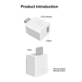 5V 2A WiFi USB Power Adapter for Yandex Alexa Hey for Smart Home Automation. 