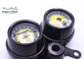 Double Round Fancy Meter Speedometer  for Motorcycle Honda 70 cc Chinese Bikes Universal (Without RPM Movement)). 