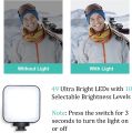 Vloging Video Making AY49 for Smartphone and Camera Vlogging Video Making Kit Studio Kits Video Recording Photography Suit with Microphone LED Fill Light Mini Tripod Kit With Remote. 