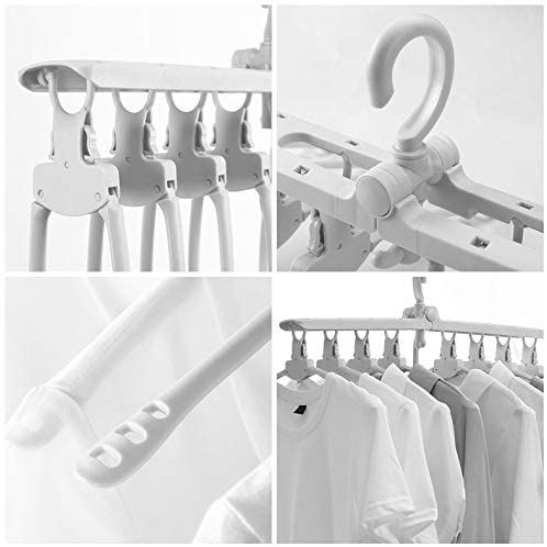 Clothes Hangar - 1 in 8 - Magic Wardrobe Space Saver - Hanging Bar