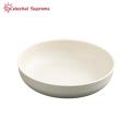 Plastic Plates Food Grade Wheat Fiber Flat Plastic Plates. 