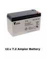 No Brand Back Up Battery 12V 7AH Rechargeable Acid Lead Battery BACKUP BATTERY's. 