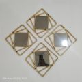 wall decoration mirror | (3) piece mirror| Golder mirror | Black Mirror | New House Decoration |. 