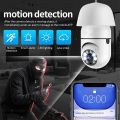 Wifi Bulb Camera 1080p Full HD PTZ 360 Rotate Day and Night Vision CCTV Security Protection Audio Record Video Surveillance Camera Wireless Indoor. 