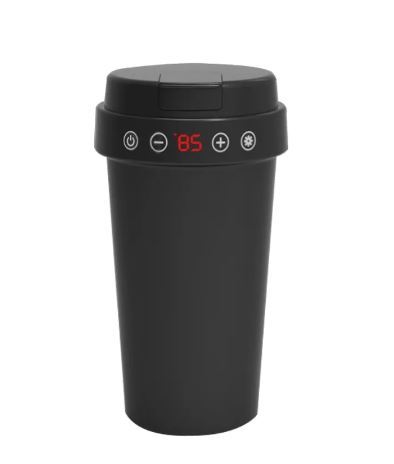 Portable Stainless Steel Car Electric Heating Mug Drinking Cup Travel Kettle Water Heater Boiler Water Tea Coffee Milk