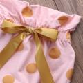 Infant Newborn Baby Girls HELLO WORLD Romper Tops+Pants Bodysuit Clothes Outfits. 