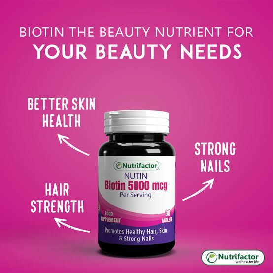 biotin plus for hair growth nails and skin 30 pcs