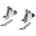 Boat Bimini Top Deck Hinges Fitting Concave Base Harare with Removable Pins Pair Of 2. 