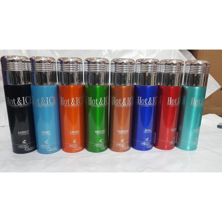 HOT ICE Body Spray Pack Of 1 (Available in 8 different colours)