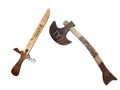 NEW PACK OF 2 IYI Ertugrul Toys 12 inches Long. 