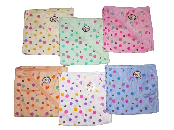 1 Piece - Newborn Baby Double Layer Cotton Wrapping Sheet for New born & Infants