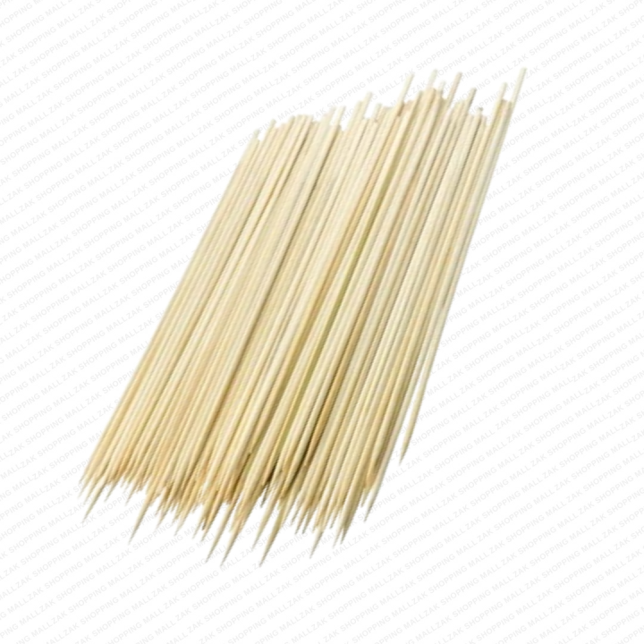Wooden Bamboo Sticks Best for BBQ, Kabab Making, Craft Work, Decorative Work, 6 Inches Skewers Sticks Pack of 50 Pcs