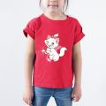 oversized shirt for women aesthetic t shirts for women panglakad Disney Marie Cat Girls Clothes Short Sleeve Harajuku Toddler Girl T Shirt Pink Top Streetwear Kids Shirt Korean Fashion Vetement. 