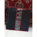 (pack of 2) Storage Bag Folding Storage Bag Organizer Cloth Storage Boxes for Wardrobe. 