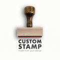 Customized Rubber stamps of every kind. Plastic handle stamp without stamp pad only stamp. High Quality Stamp.. 