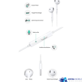Oppo Mh319 Wired On Ear Headphones with Mic (White) Handsfree, Best Gaming Earphone for PlayerUnknown's Battlegrounds Via 0ppo. 
