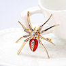 Fashion Spider Gift Women Collar Brooch Pin Clip Scarf Wedding Party Jewelry. 