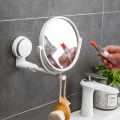 360° Swivel Folding Cosmetic Mirror No Punch Magnifying Mirror Bathroom Mirror Wall Mounted Shaving Mirror HD Cosmetic Mirror. 