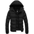 Black Leather Puffer Parachute Jacket For Men - Warmth And Style Combined In  Versatile - Best For Winters. 