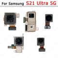 Rear Front Camera For Samsung Galaxy S21 Ultra 5G G998B G998U Frontal Selfie Back Backside Camera Module Spare Parts. 