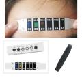 30 Pcs Forehead Thermometer Strips-Instant Read Forehead Thermometer Strips,Reusable Thermometer Strip for Checking Baby Kid Adult Temperature,95℉to 104℉,Travel-Sized. 