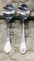Serving Spoons - Donga Spoons - Curry/Salan Serving Spoons Stainless Steel (Set of 2). 