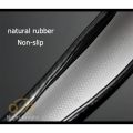 carbon fiber leather steering wheel cover Carbon fiber leather steering wheel cover Toyota Camry Altis Vigo Fortuner CHR Vios Yaris Ati（model:Round black + sport）. 