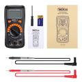 Tacklife DM02A Classic Digital Multimeter 2000 Counts Auto-Ranging Non Contact Voltage Multi Meter with LCD Backlight Volt Amp Ohm Diode and Continuity Test. 